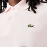 Lacoste פולו l.12.12 מקורי DZ4D0D703 ורוד בהיר t03 גברים - Image 6