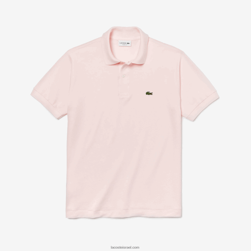 Lacoste פולו l.12.12 מקורי DZ4D0D703 ורוד בהיר t03 גברים - Image 7
