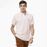 Lacoste פולו l.12.12 מקורי DZ4D0D703 ורוד בהיר t03 גברים - Image 10