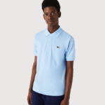 Lacoste פולו l.12.12 מקורי DZ4D0D728 כחול hbp גברים