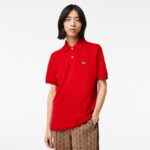 Lacoste פולו l.12.12 מקורי DZ4D0D775 אדום 240 גברים
