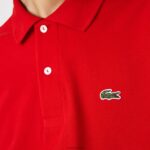 Lacoste פולו l.12.12 מקורי DZ4D0D775 אדום 240 גברים - Image 3