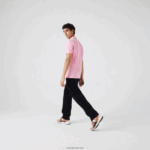 Lacoste פולו l.12.12 מקורי DZ4D0D851 ורוד 6us גברים - Image 3