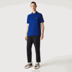 Lacoste פולו l.12.12 מקורי DZ4D0D875 כחול bdm גברים - Image 2