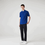 Lacoste פולו l.12.12 מקורי DZ4D0D875 כחול bdm גברים - Image 4