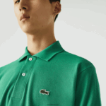 Lacoste פולו l.12.12 מקורי DZ4D0D884 ירוק ldm גברים - Image 6