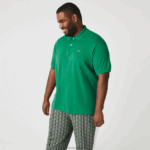 Lacoste פולו l.12.12 מקורי DZ4D0D884 ירוק ldm גברים - Image 8