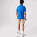 Lacoste פולו l.12.12 מקורי DZ4D0D894 כחול qpt גברים - Image 3