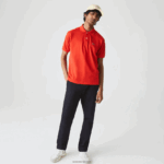 Lacoste פולו l.12.12 מקורי DZ4D0D905 אדום f8m גברים - Image 2