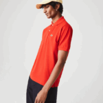Lacoste פולו l.12.12 מקורי DZ4D0D905 אדום f8m גברים