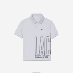 Lacoste פיקה פולו יבש במיוחד DZ4D0D2947 acz אפור בהיר בנים