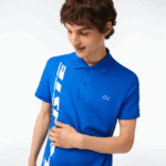 Lacoste פיקה פולו ממותג בכושר רגיל DZ4D0D625 כחול k1q גברים - Image 2