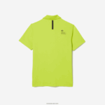 Lacoste פיקה פולו ממותג בכושר רגיל DZ4D0D627 צהוב 90v גברים - Image 4