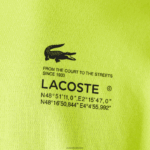 Lacoste פיקה פולו ממותג בכושר רגיל DZ4D0D627 צהוב 90v גברים - Image 5