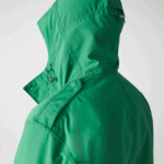 Lacoste פרקה קצרה עם קפוצ'ון בשילוב כותנה עמיד במים DZ4D0D1313 ירוק ldm גברים - Image 7