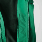 Lacoste פרקה קצרה עם קפוצ'ון בשילוב כותנה עמיד במים DZ4D0D1313 ירוק ldm גברים - Image 8