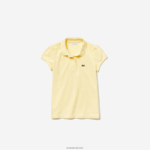 Lacoste צווארון מסולסל מיני פיקה פולו DZ4D0D2949 צהוב 6xp בנות