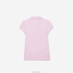 Lacoste צווארון מסולסל מיני פיקה פולו DZ4D0D2961 ורוד z4h בנות - Image 5