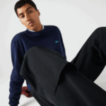 Lacoste צ'ינו גבארדין מכותנה אורגנית DZ4D0D1587 שחור 031 גברים - Image 4