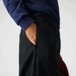Lacoste צ'ינו גבארדין מכותנה אורגנית DZ4D0D1587 שחור 031 גברים - Image 9
