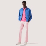 Lacoste צ'ינו ישר מכותנה אורגנית חיה DZ4D0D1635 ורוד 7sy גברים - Image 8