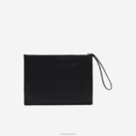 Lacoste קלאץ' רוכסן קנבס פיקה מצופה אנה DZ4D0D2817 noir krema a91 נשים - Image 3