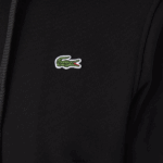 Lacoste קפוצ'ון דו-חומר קל משקל ספורטיבי DZ4D0D947 שחור c31 גברים - Image 4