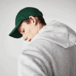 Lacoste קפוצ'ון דו-חומר קל משקל ספורטיבי DZ4D0D962 chine אפור בהיר 9ya גברים - Image 7