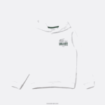 Lacoste קפוצ'ון כותנה תנין DZ4D0D3202 לבן 001 ילדים