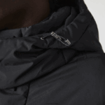 Lacoste קפוצ'ון נשלף מעיל נפוח ארוך DZ4D0D1317 שחור 031 גברים - Image 3