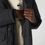 Lacoste קפוצ'ון נשלף מעיל נפוח ארוך DZ4D0D1317 שחור 031 גברים - Image 9