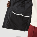 Lacoste קפוצ'ון נשלף מעיל נפוח ארוך DZ4D0D1317 שחור 031 גברים - Image 10