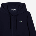 Lacoste קפוצ'ון עם לוחות רשת ספורט DZ4D0D1019 כחול כהה 423 גברים - Image 5
