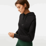 Lacoste קפוצ'ון DZ4D0D2417 שחור 031 נשים - Image 2