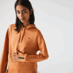 Lacoste קפוצ'ון DZ4D0D2418 כתום wwc נשים - Image 5