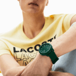 Lacoste רצועת סיליקון ירוקה 12.12 שעון DZ4D0D2256 ירוק 000 גברים