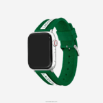 Lacoste רצועת שעון סיליקון אפל ירוקה DZ4D0D2313 שחור 000 גברים - Image 2