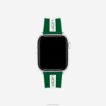 Lacoste רצועת שעון סיליקון אפל ירוקה DZ4D0D2313 שחור 000 גברים