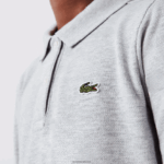 Lacoste שמלת פולו פיקה DZ4D0D3282 chine אפור cca בנות - Image 8