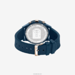 Lacoste שעון 12.12 עם רצועת petit pique מסיליקון נייבי DZ4D0D2314 כחול 000 גברים - Image 3