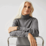 Lacoste שעון club 3 ידיים - שחור עם רצועת עור DZ4D0D2924 שחור 000 נשים
