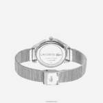 Lacoste שעון club 3 ידיים - שמפניה עם רשת נירוסטה DZ4D0D2922 כסף 000 נשים - Image 3