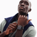 Lacoste שעון אורבני של ג'נטס עם רצועת עור שחורה DZ4D0D2312 שחור 000 גברים