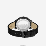 Lacoste שעון חוזר עם רצועת עור שחורה DZ4D0D2318 שחור 000 גברים - Image 4