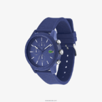 Lacoste שעון כרונוגרף 12.12 עם רצועת סיליקון כחולה DZ4D0D2329 כחול 000 גברים - Image 2