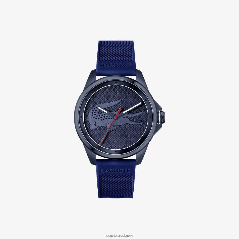 Lacoste שעון סיליקון כחול le croc 3 ידיים DZ4D0D2298 כחול 000 גברים - Image 1