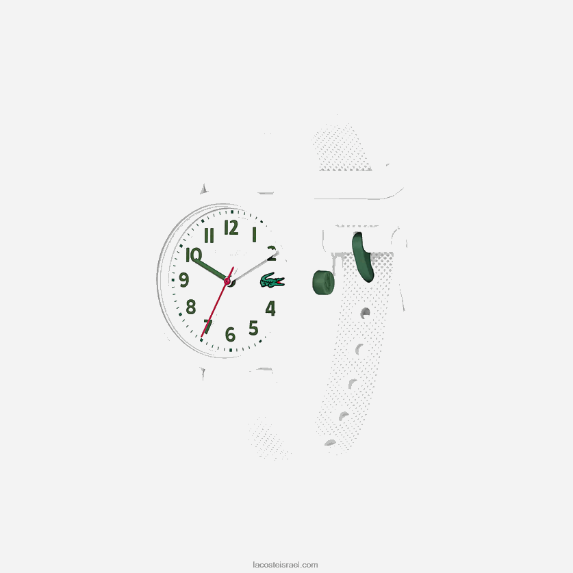 Lacoste שעון רצועת סיליקון לבן 12.12 DZ4D0D3299 לבן 000 ילדים - Image 3