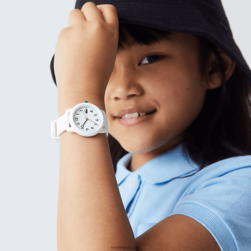 Lacoste שעון רצועת סיליקון לבן 12.12 DZ4D0D3299 לבן 000 ילדים - Image 1
