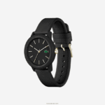 Lacoste שעון רצועת סיליקון שחור 12.12 DZ4D0D2910 שחור 000 נשים - Image 2
