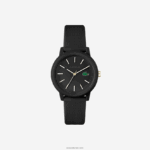 Lacoste שעון רצועת סיליקון שחור 12.12 DZ4D0D2910 שחור 000 נשים